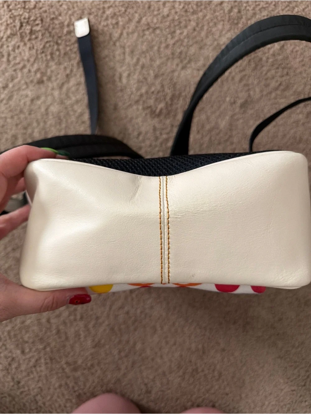 Coach Pride Rainbow Signature Mini Court Backpack Chalk Multi CK377